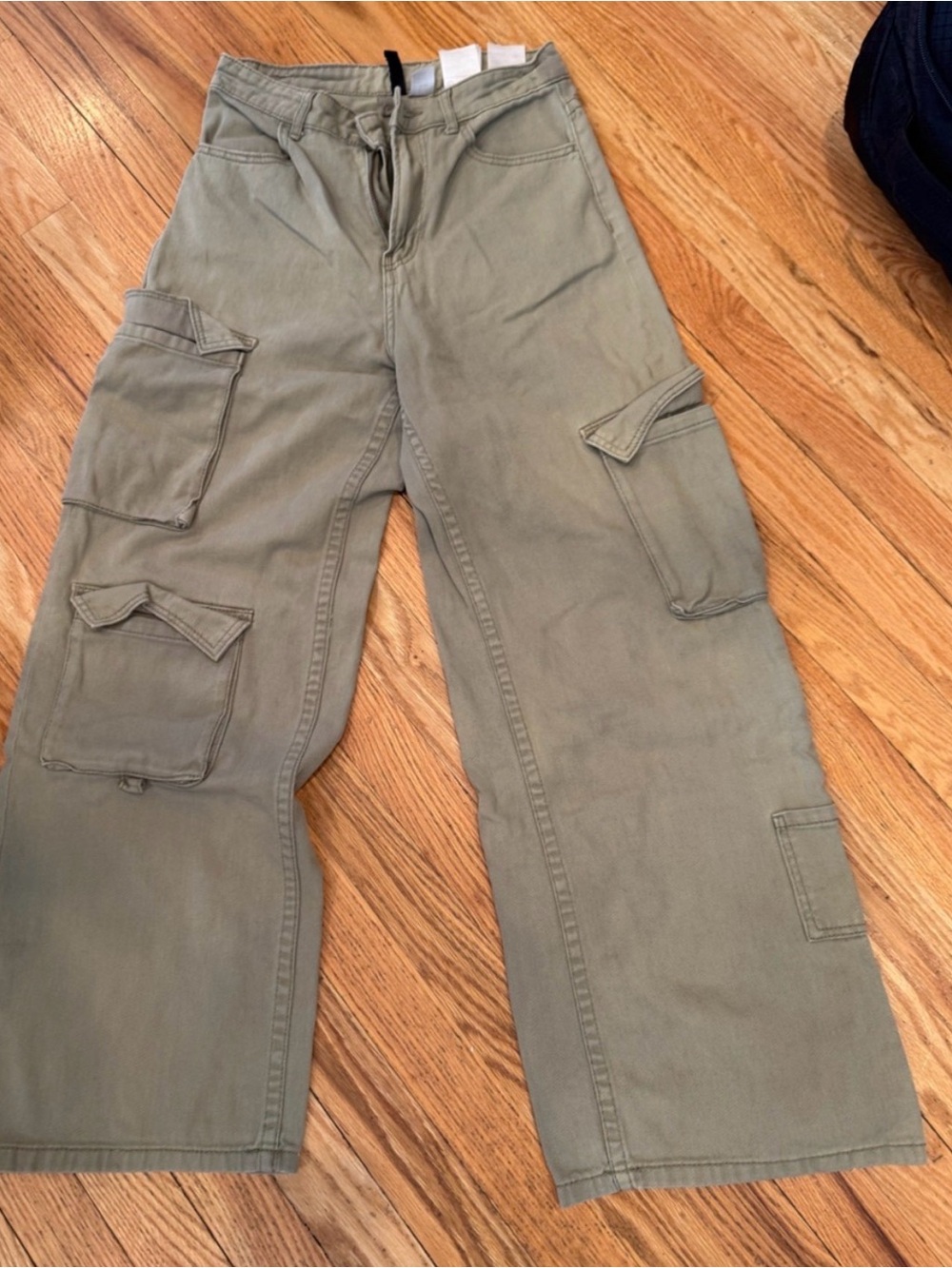 Divided Women Straight Leg Jeans - Olive Khaki